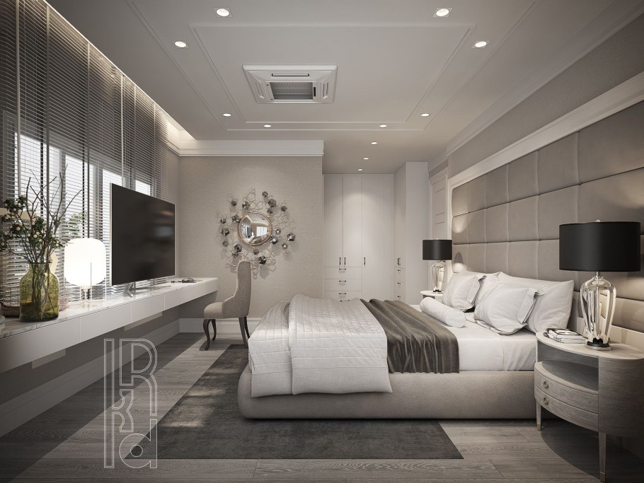 Спальня Контемпорари молдинги