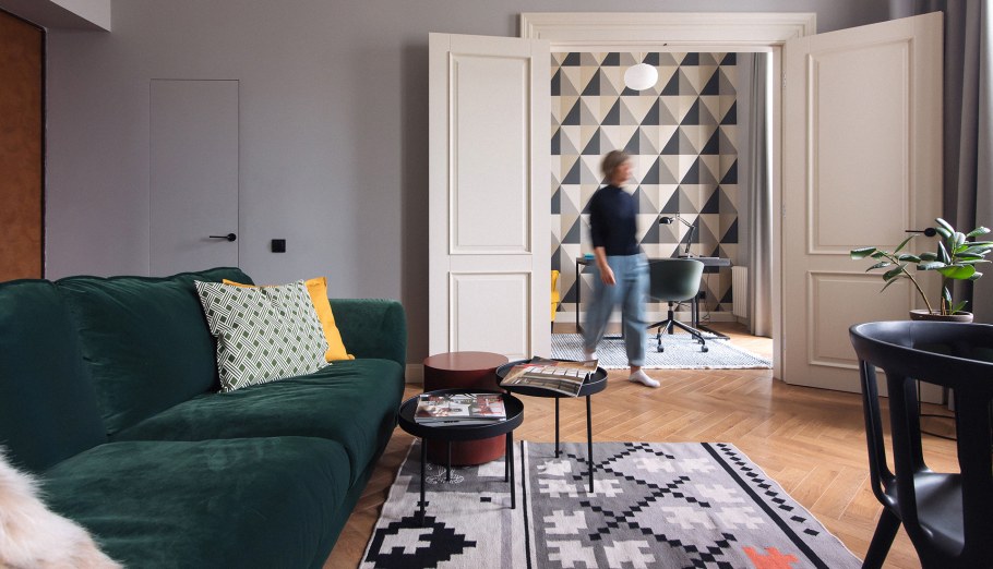 Метр в интерьере фото