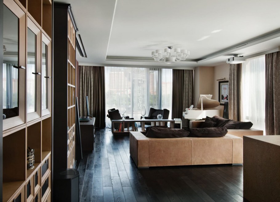 Интерьер квартиры архитектора