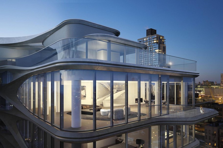 Дом Заха Хадид в Нью-Йорке