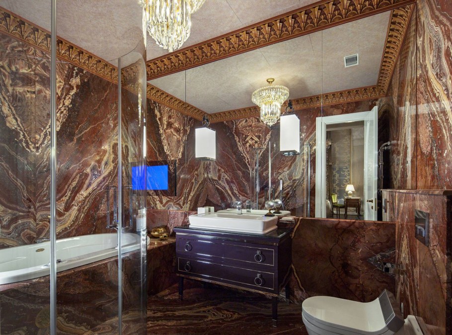 Ар деко мрамор ванная