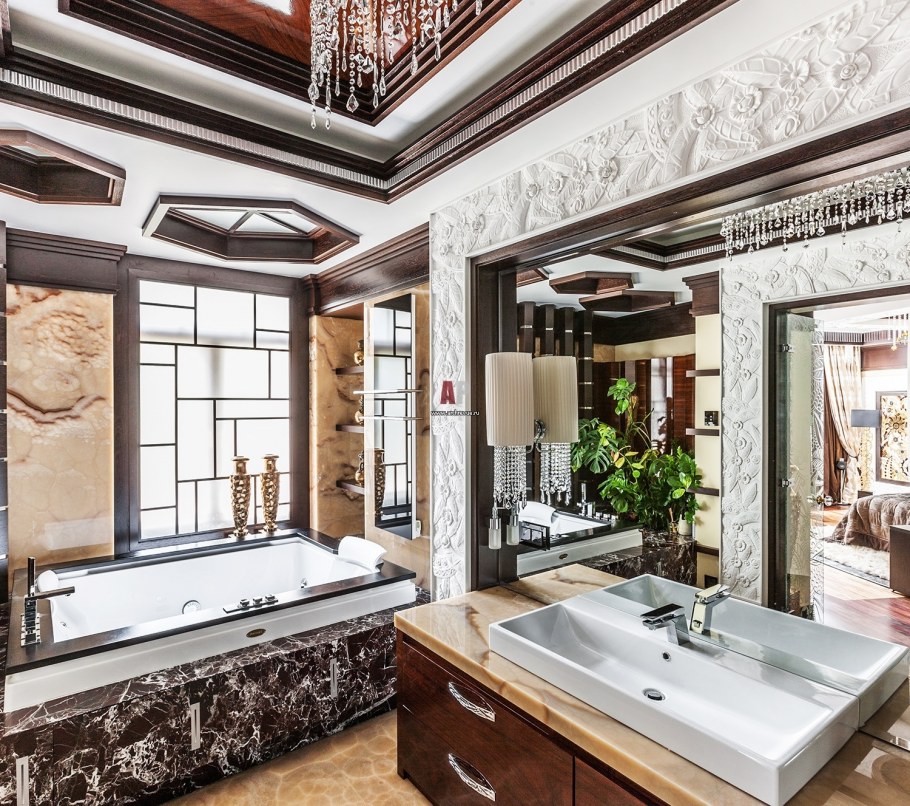 Ванная в стиле Китч