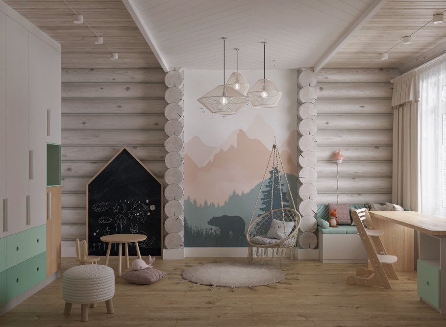 Бюджетные детские комнаты