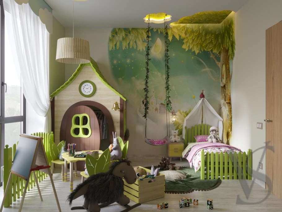 Детская комната в загородном доме