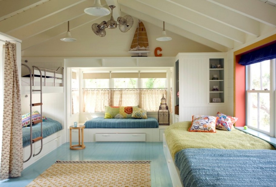 Детская комната для пятерых детей