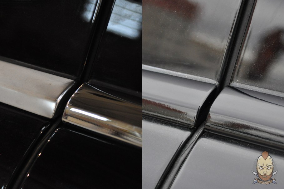 Хромированные молдинги на Мерседес е 200d