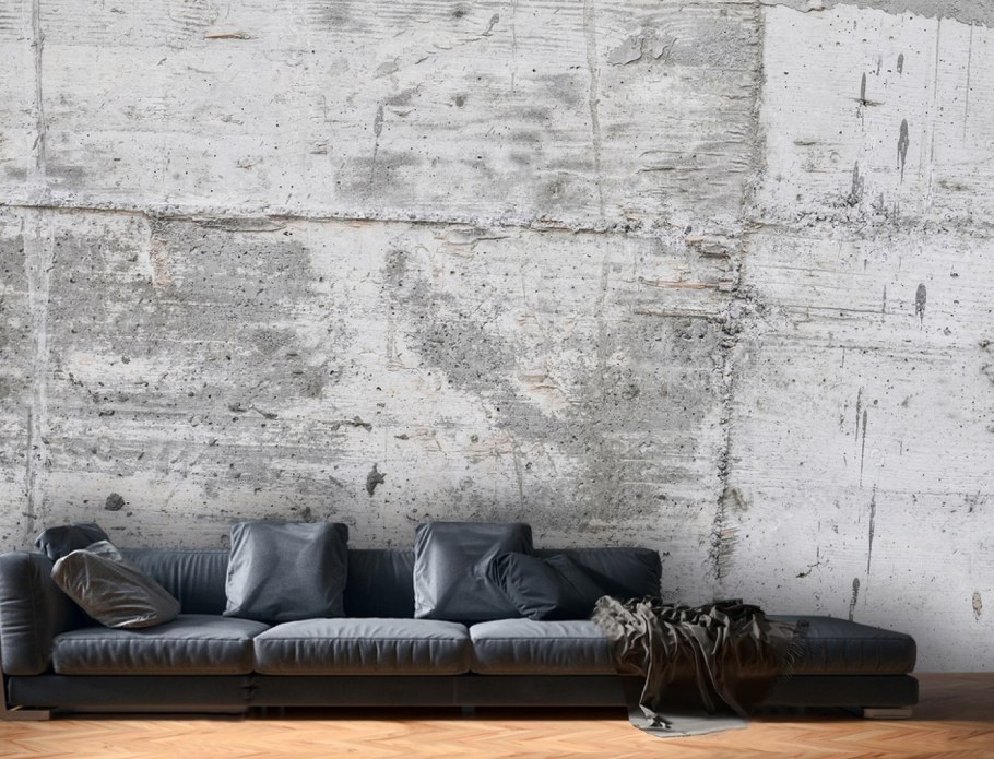 Лофт бетонные стены