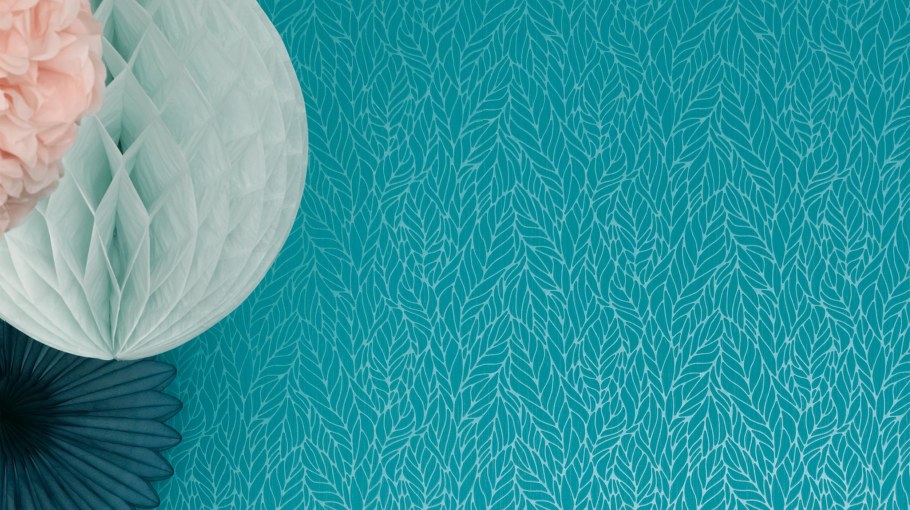 Обои бирюзового цвета