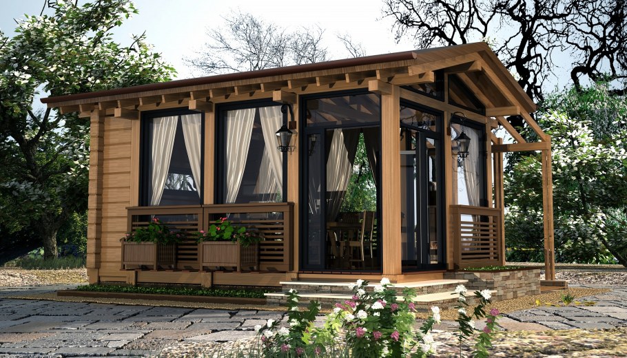 Беседка пергола Шале