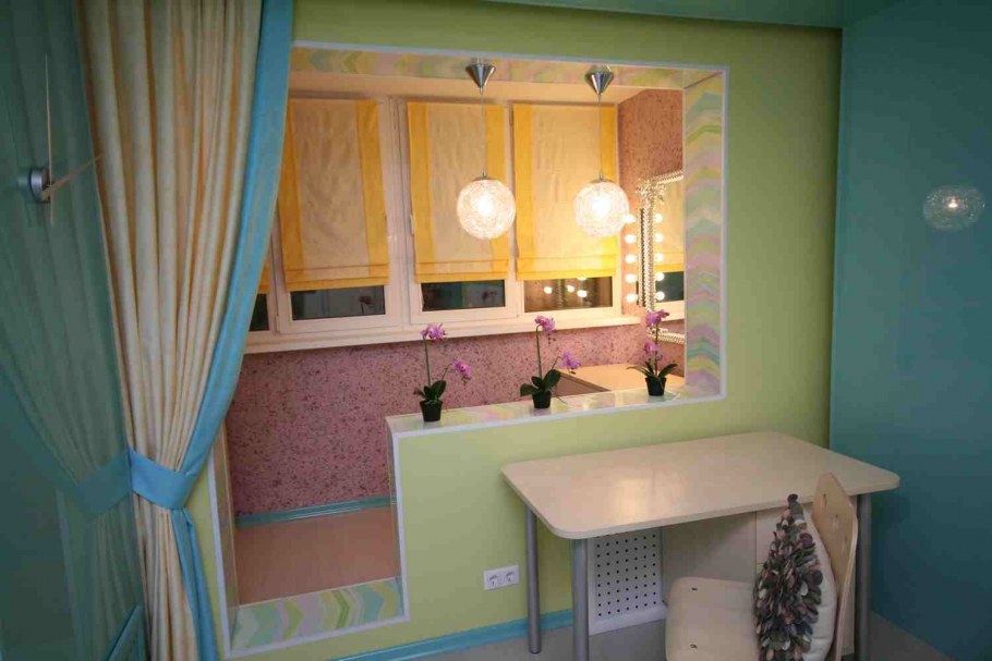 Детская Объединенная с балконом