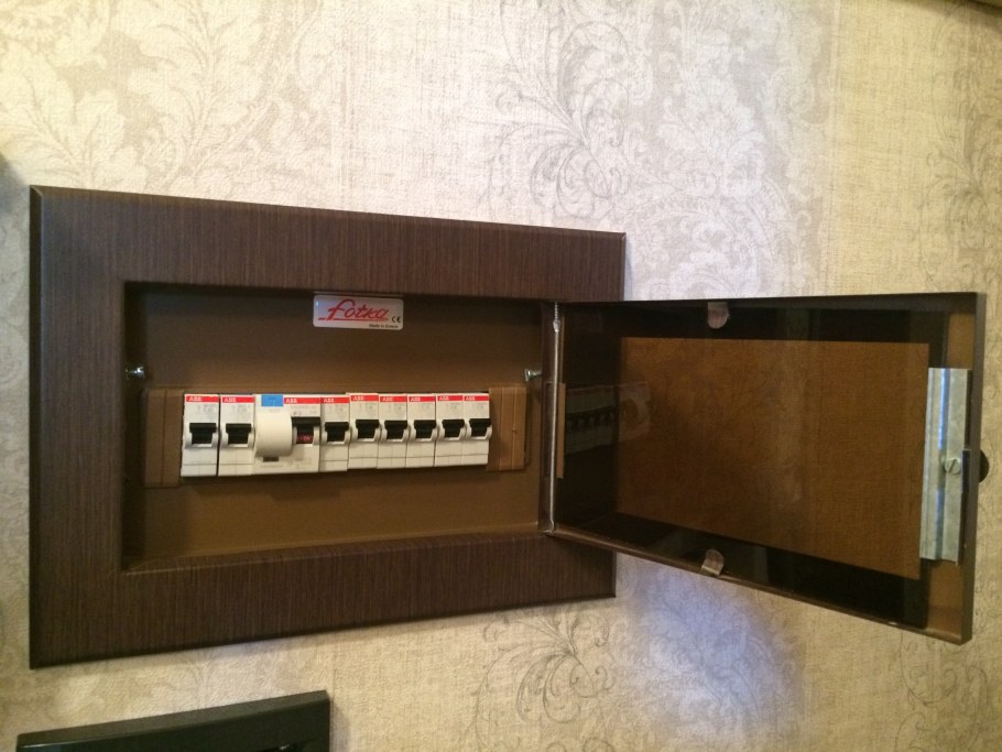 Электрощиток встраиваемый для квартиры