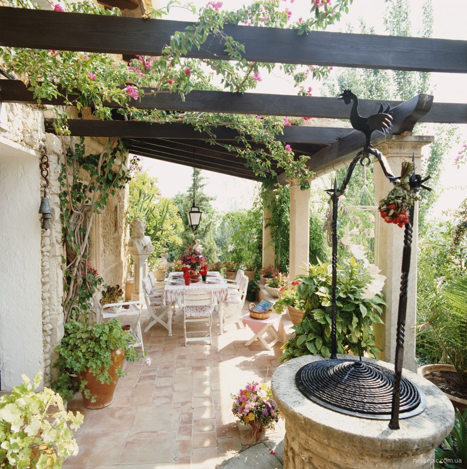 Патио веранда Прованс