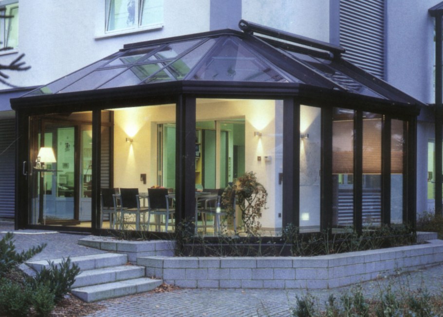 Закрытые террасы к дому