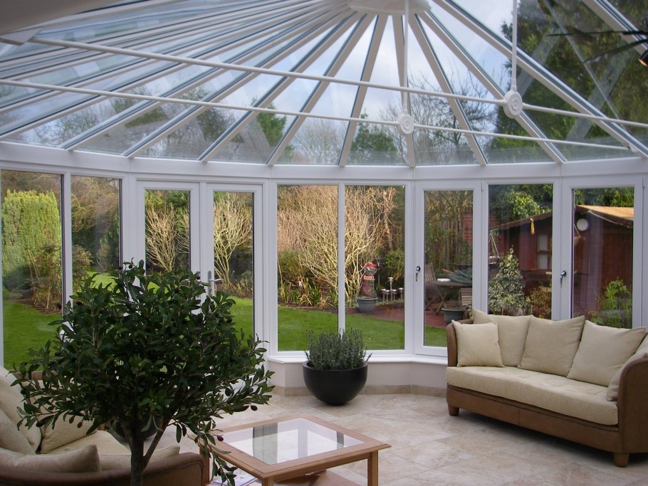 Зимний сад из алюминиевого профиля