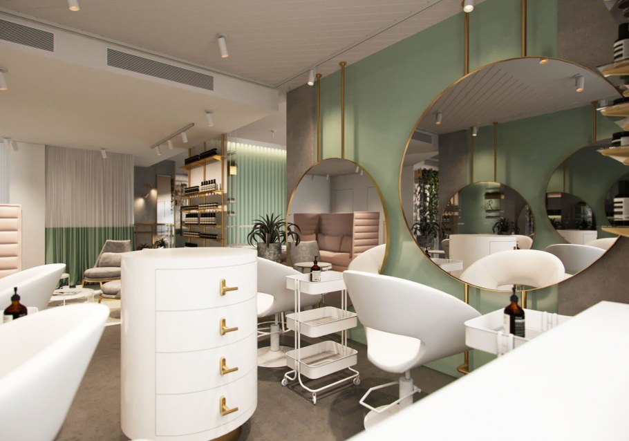 Салон красоты в мансарде