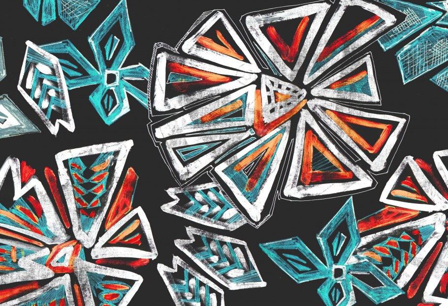 Electro Foil Wallpaper