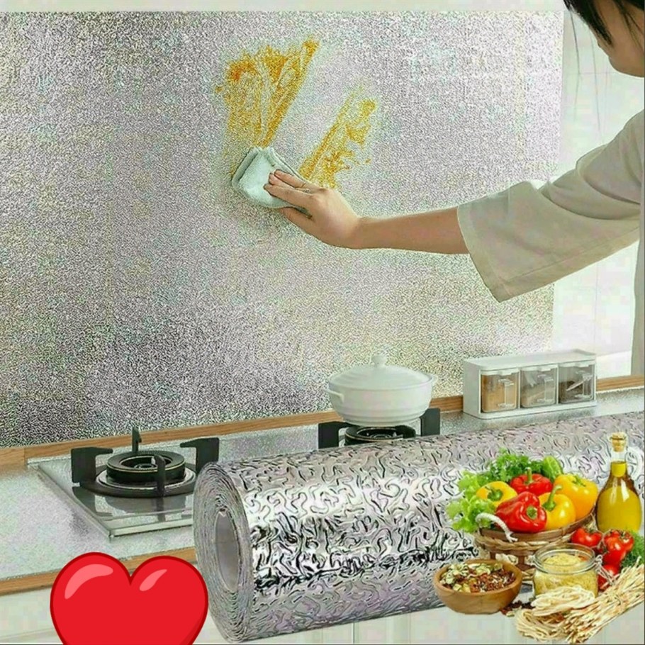 Самоклеящаяся алюминиевая фольга для кухни