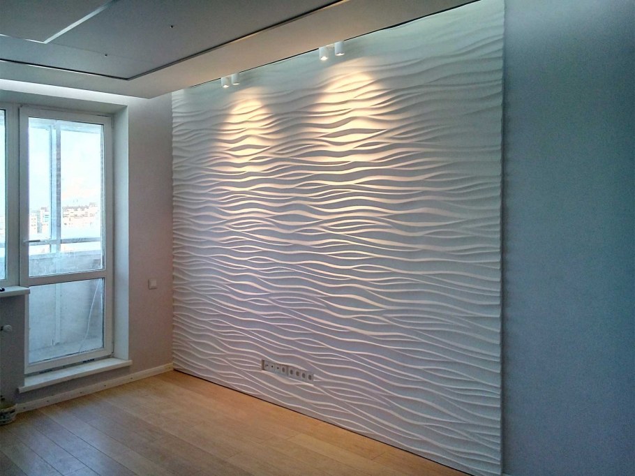 Отделка потолка жидкими обоями