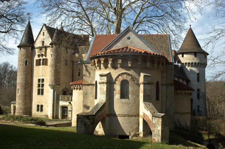 Замки Оверни Франция