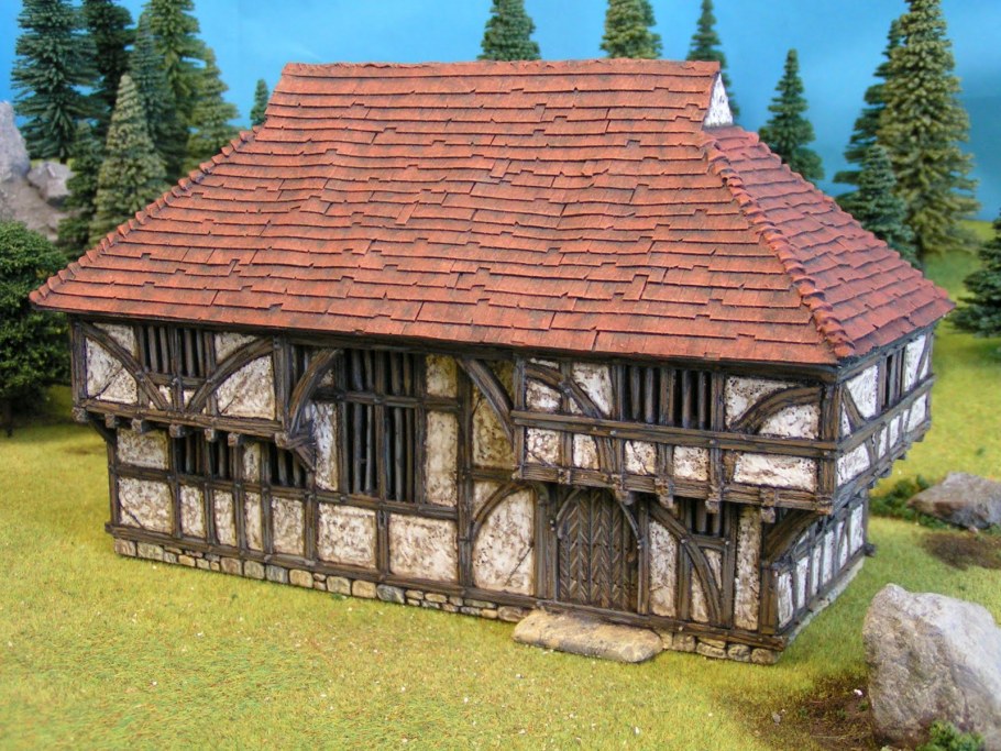 Домик в средневековом стиле