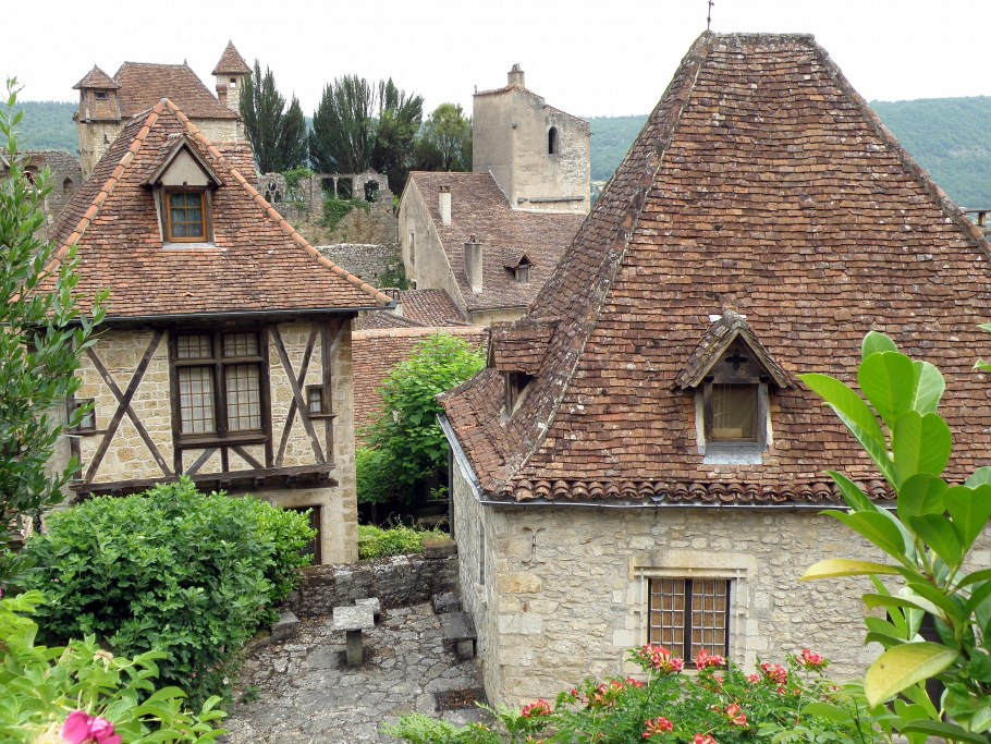 Средневековый дом во Франции 1500