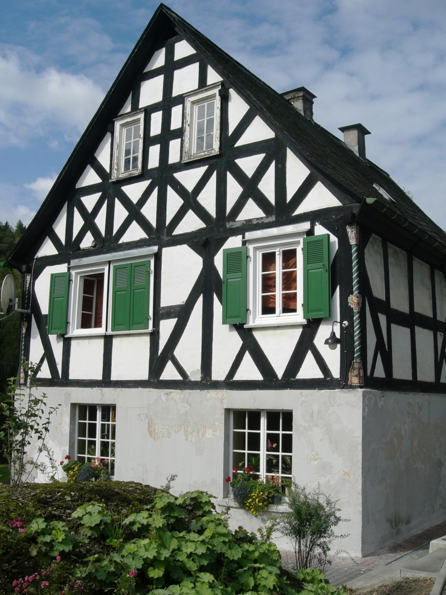 Фахверк из досок