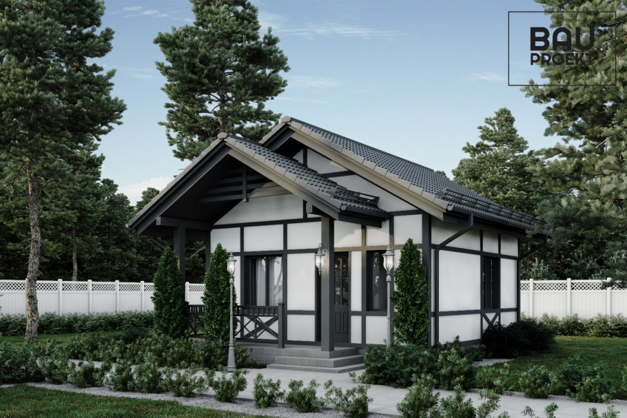 Фахверк HUF House бабочка