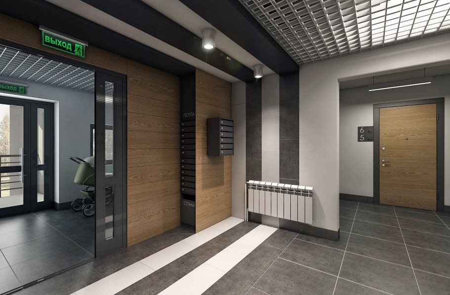 Современные подъезды