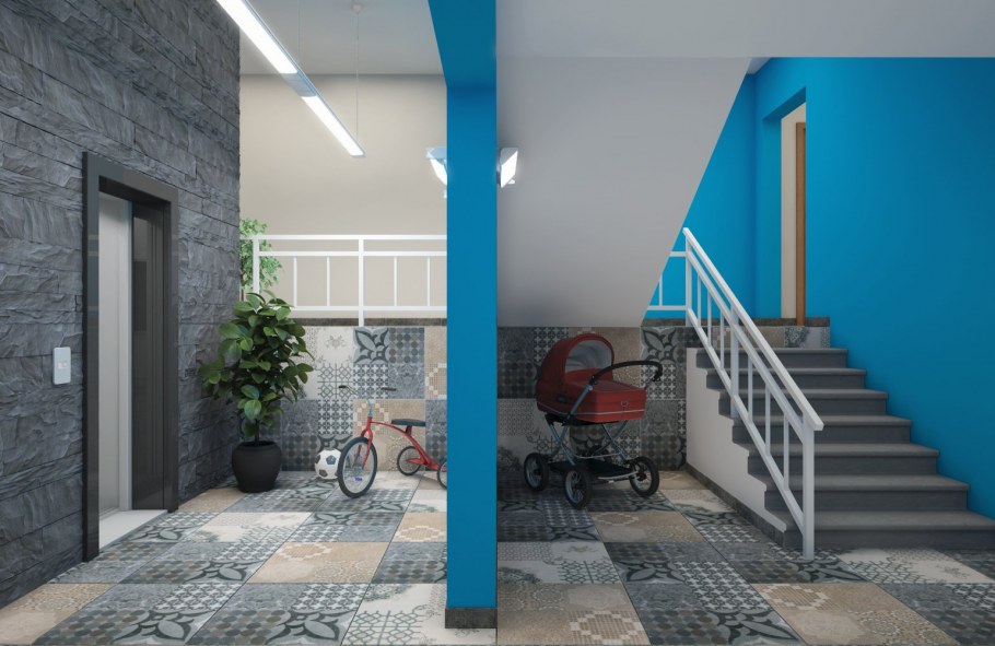 Отделка подъезда