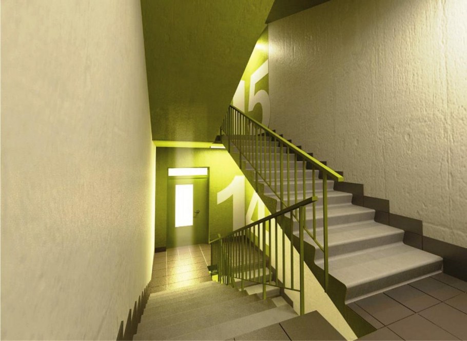 Красивый подъезд