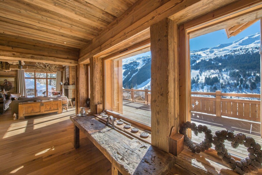 Шале с видом на Альпы