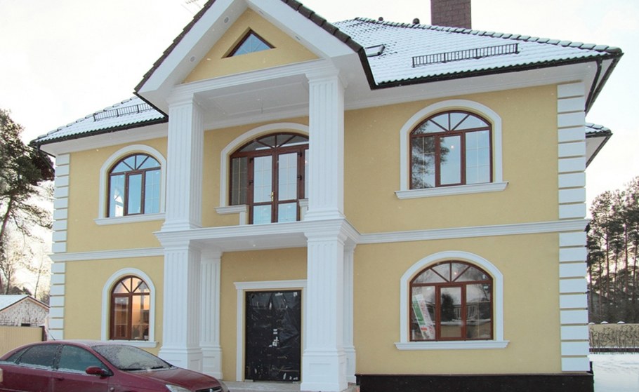 Пенопрофиль фасадный декор