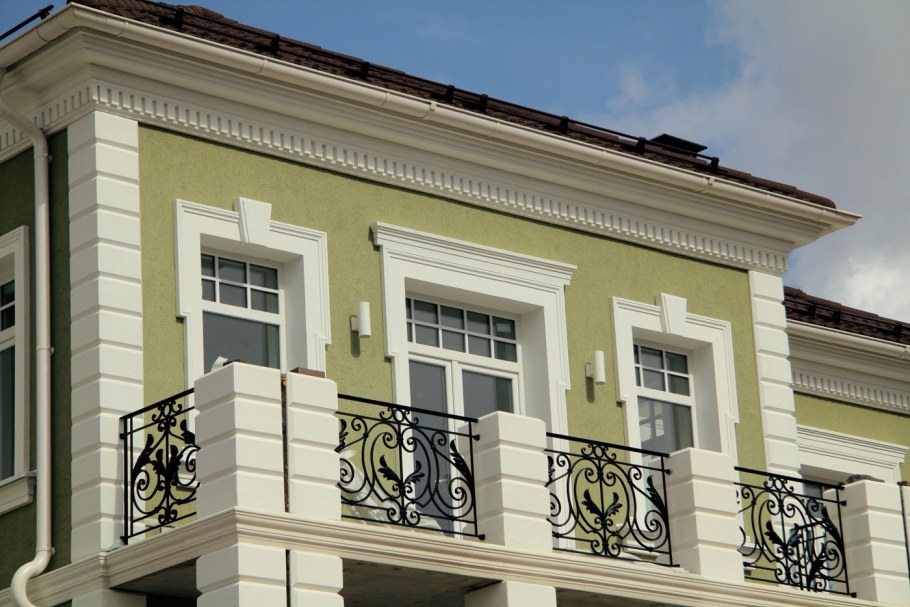 Лепнина на фасаде