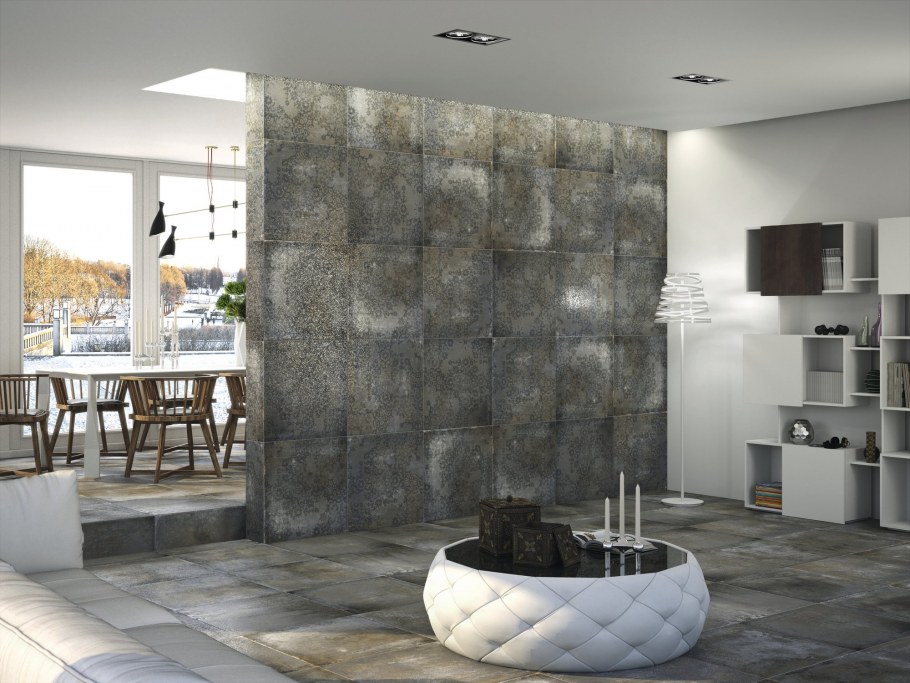 Camelot Blue Rect 60x120