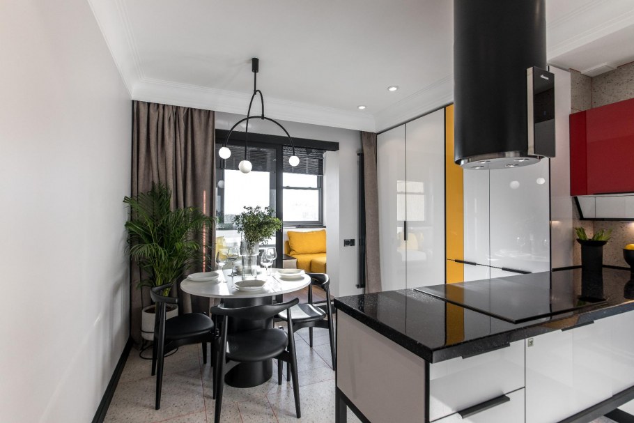 Фасады кухонь геометрия