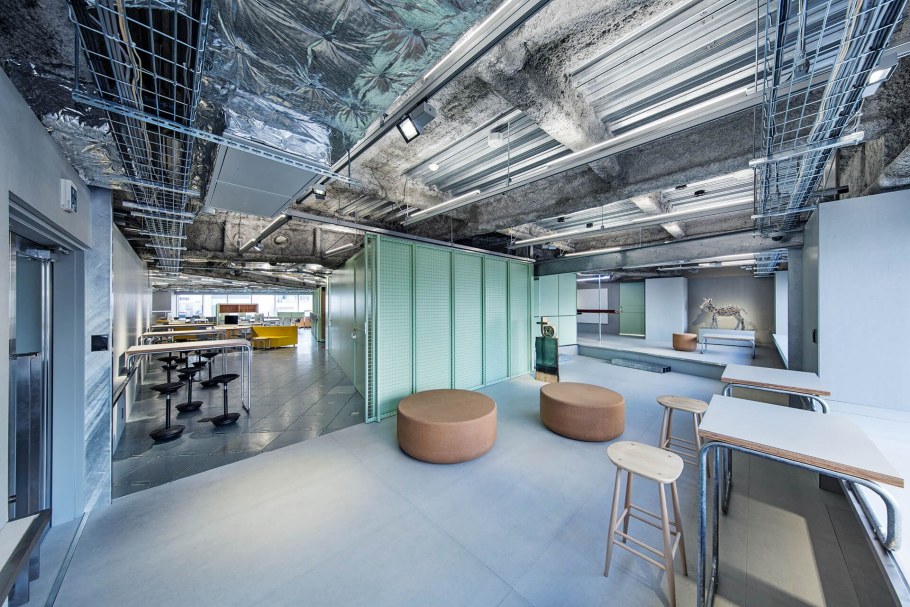 Интерьеры офисов в промышленных зданиях