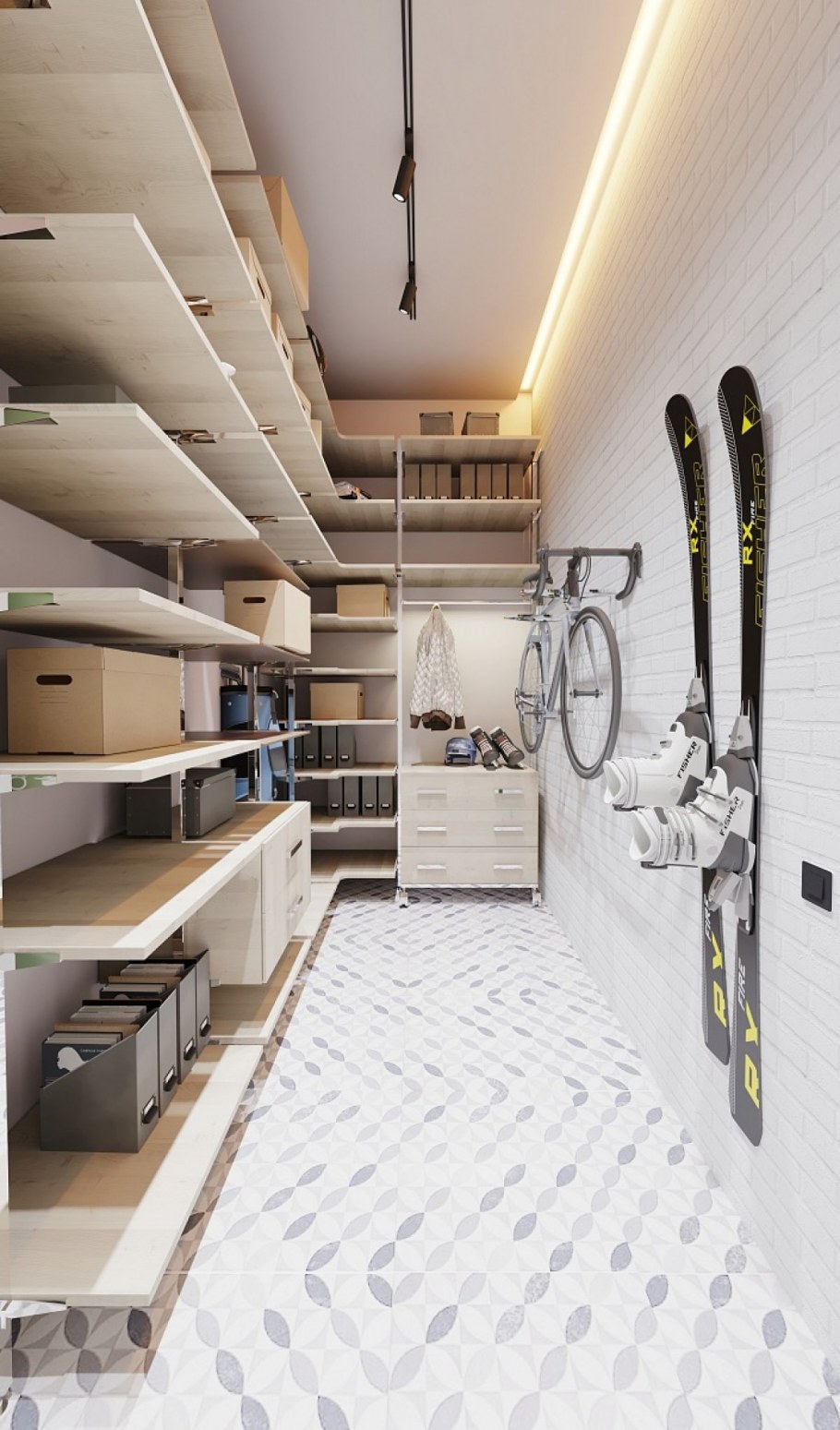 План кладовок в ЖК домашний