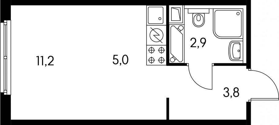Отделка стен в кладовке
