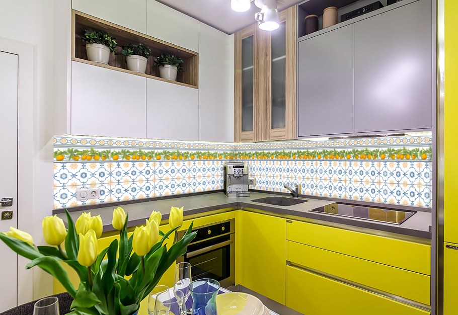 Golden Tile Metrotiles белый 10x20