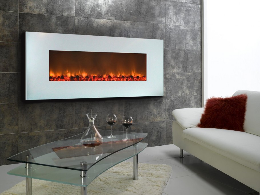 Камин Glenrich Genius 100 Black Glass