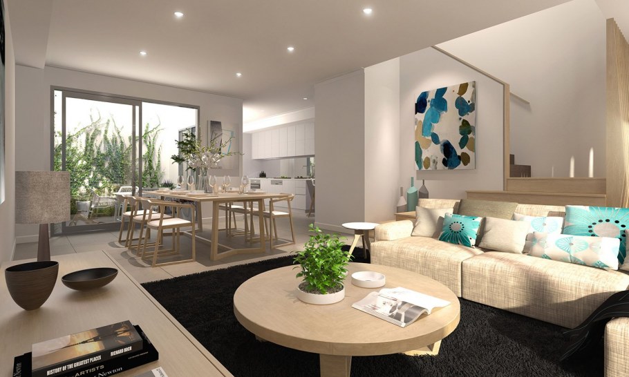 Необычная планировка кухни