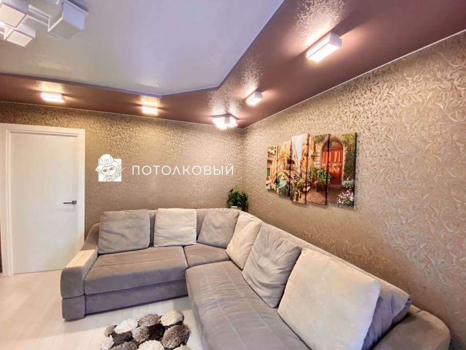 Потолок в однокомнатной квартире