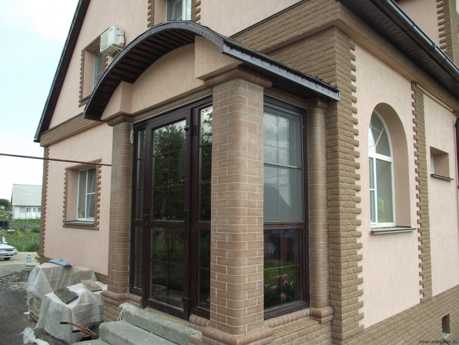 Отделка фасада