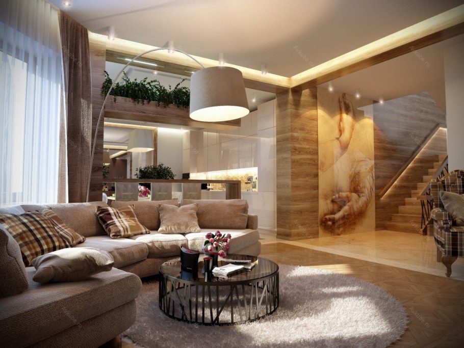 Интерьер гостиной