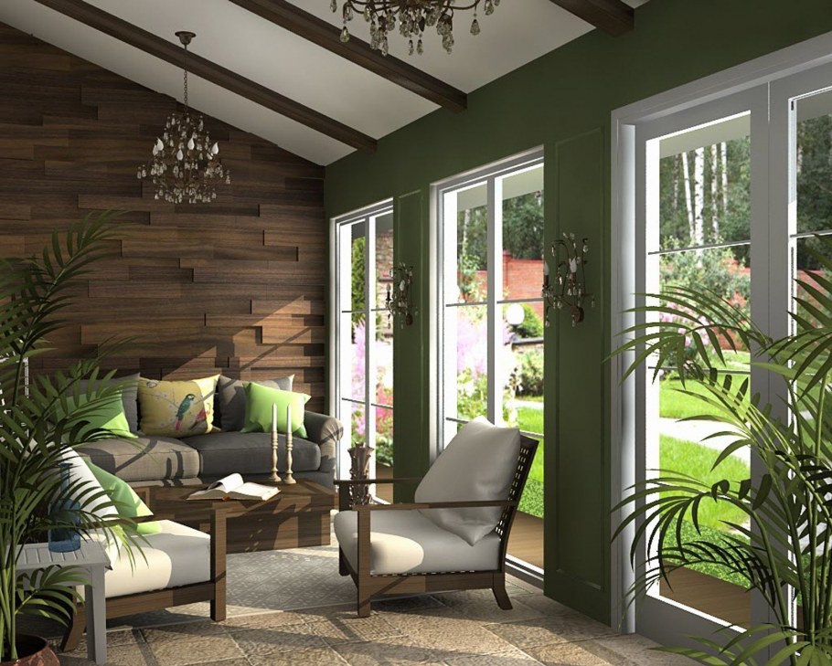 Загородный дом интерьер