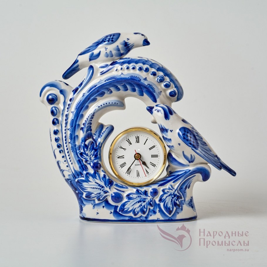 Посуда Гжель в интерьере