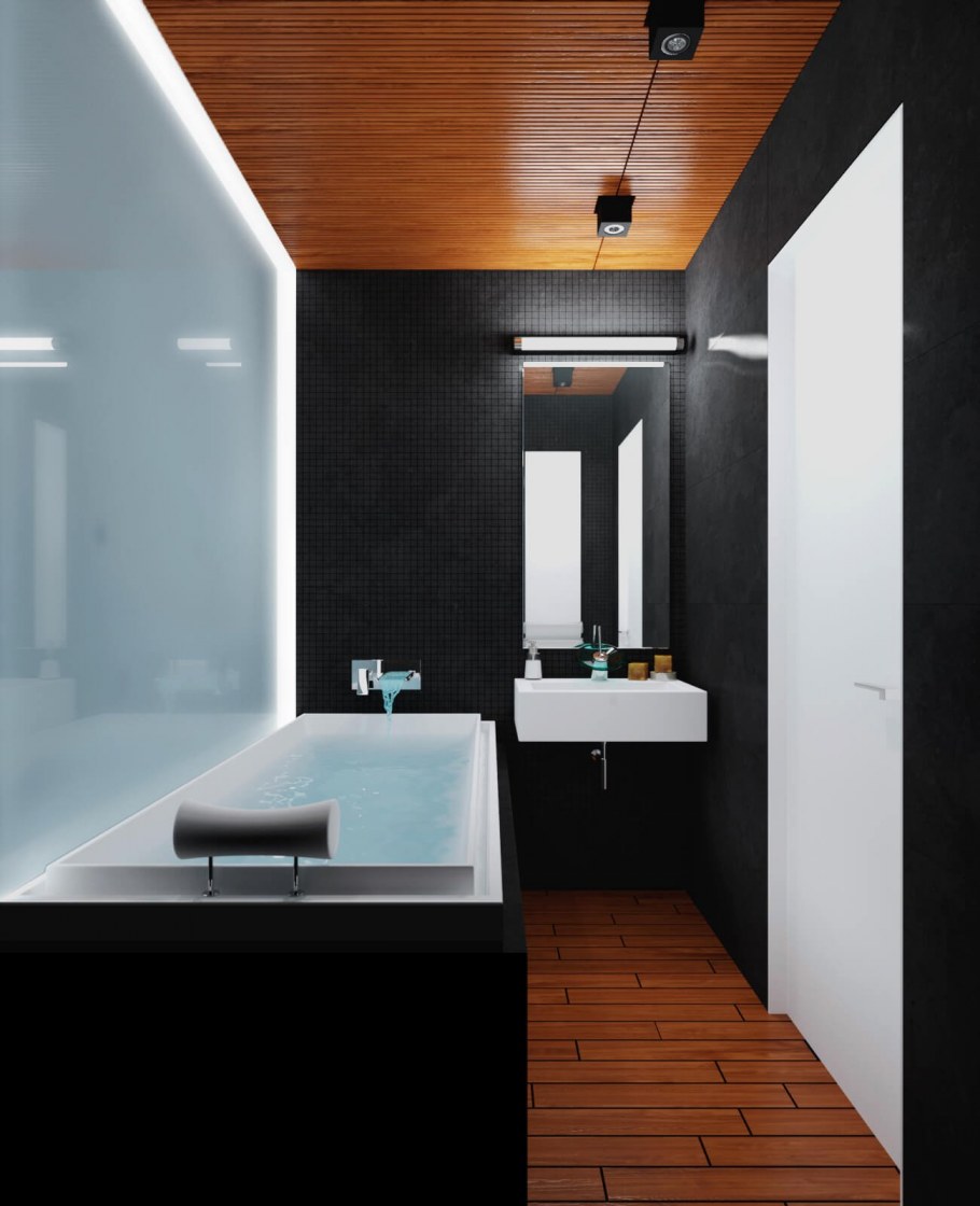 Ванная в стиле Минимализм