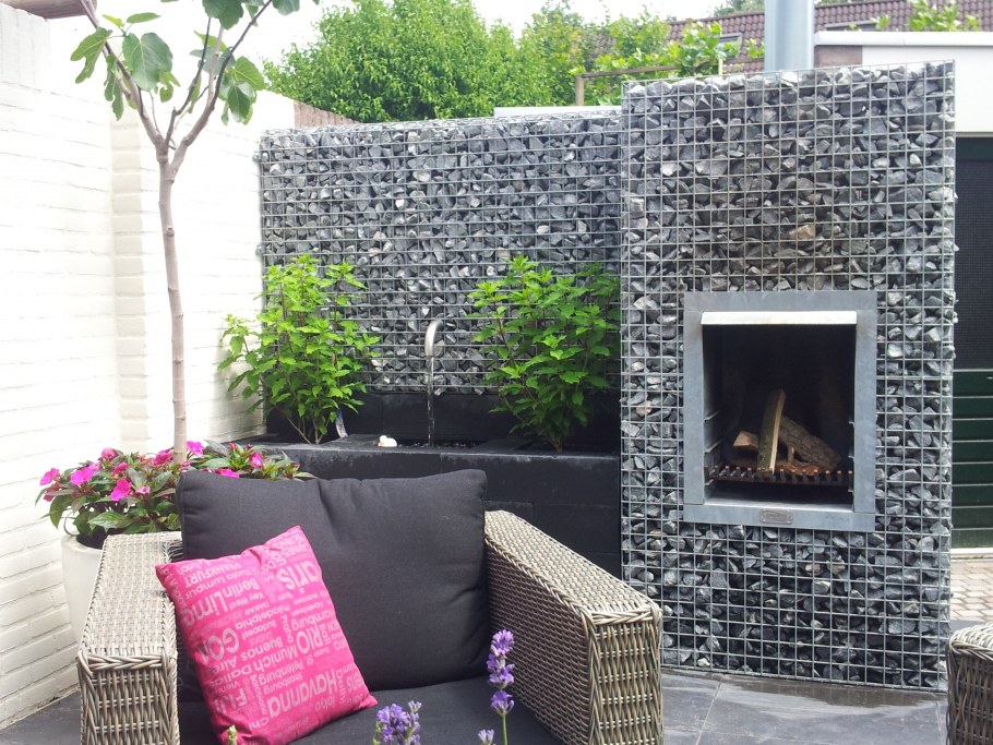 Декоративные габионы