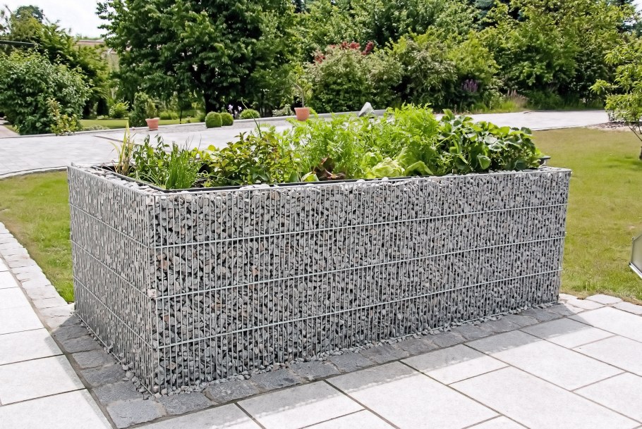 Габионовая подставка