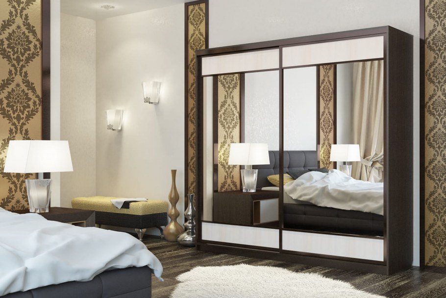 Шкаф купе 5 дверей